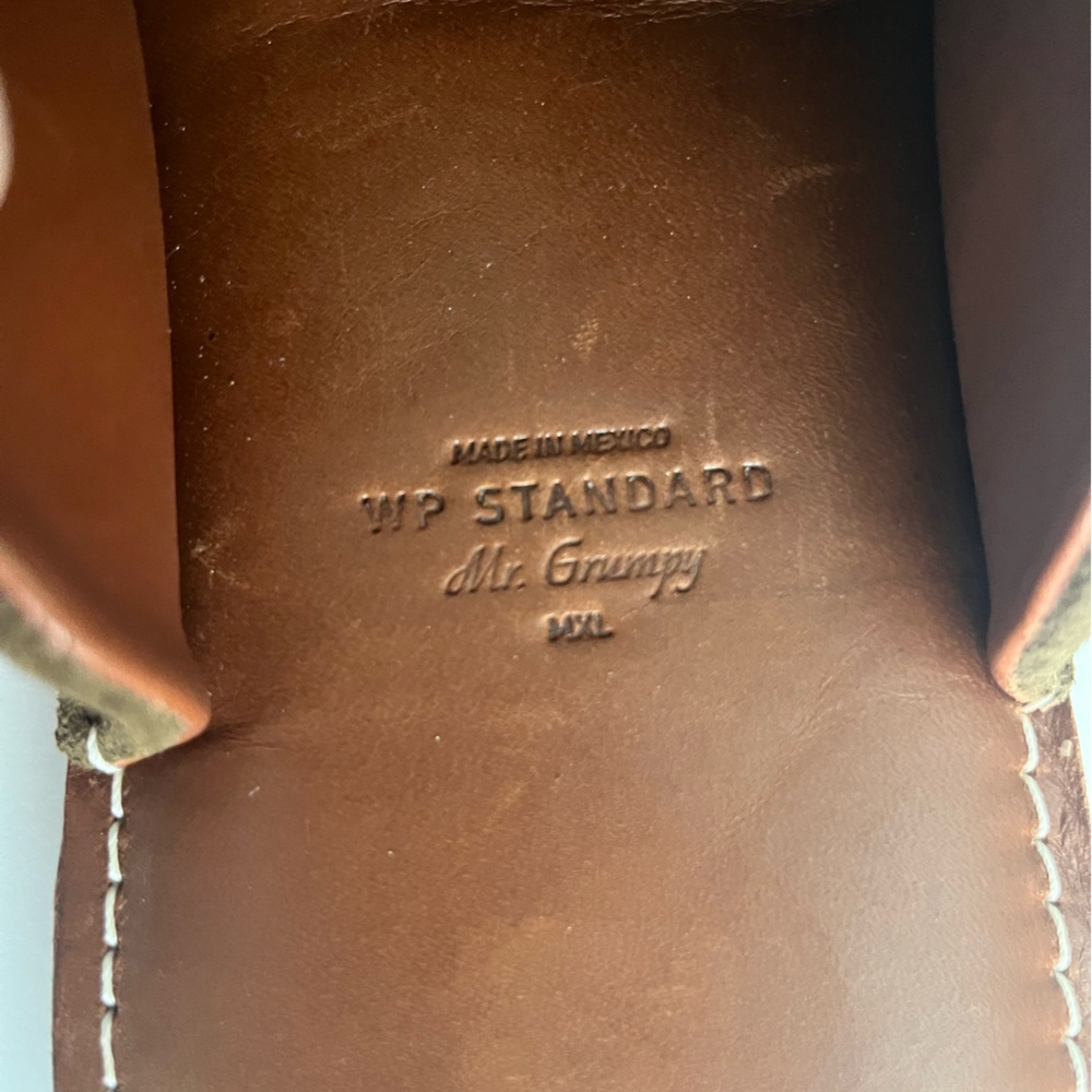 WP Standard Mr Grumpy slipper olive suede MXL - Picture 5 of 8
